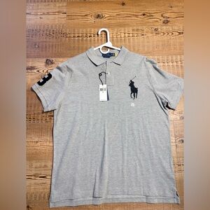 Polo by Ralph Lauren Light Gray Polo Shirt